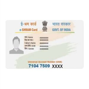 New E-Shram Card