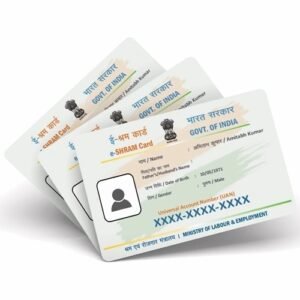 PVC E-Shram Card